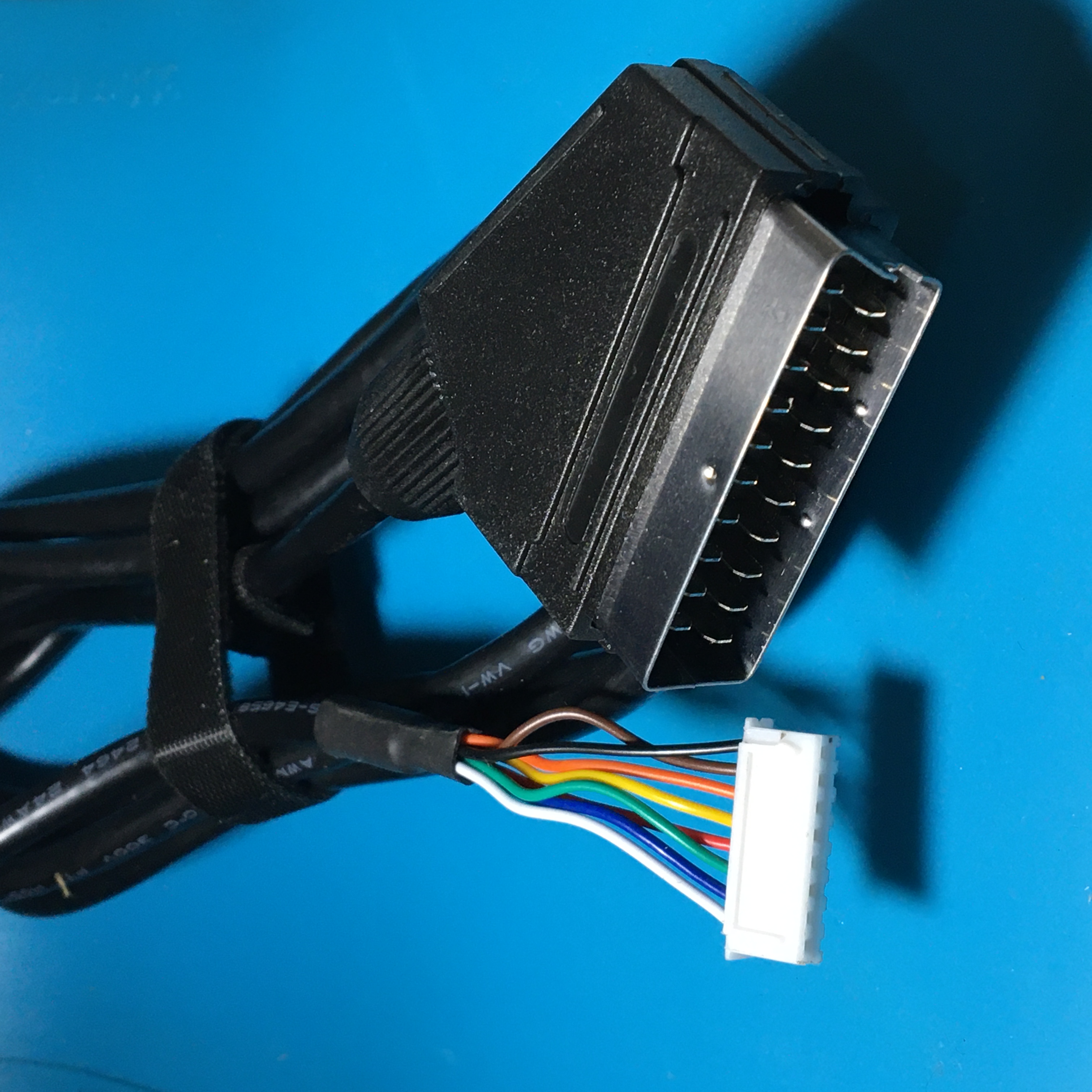 Connecteur SCART fermé